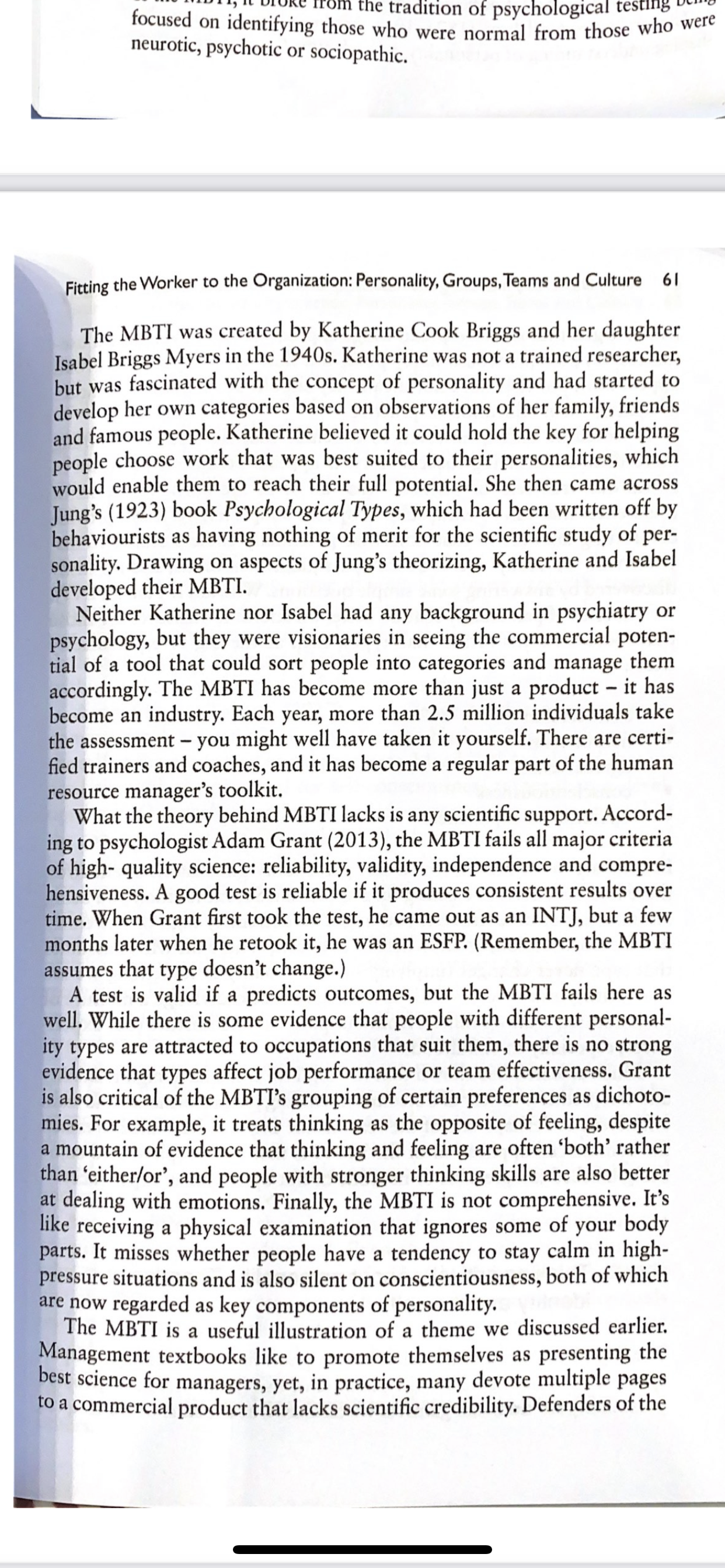 had, something you've read/watched online, an item from the news, etc. The