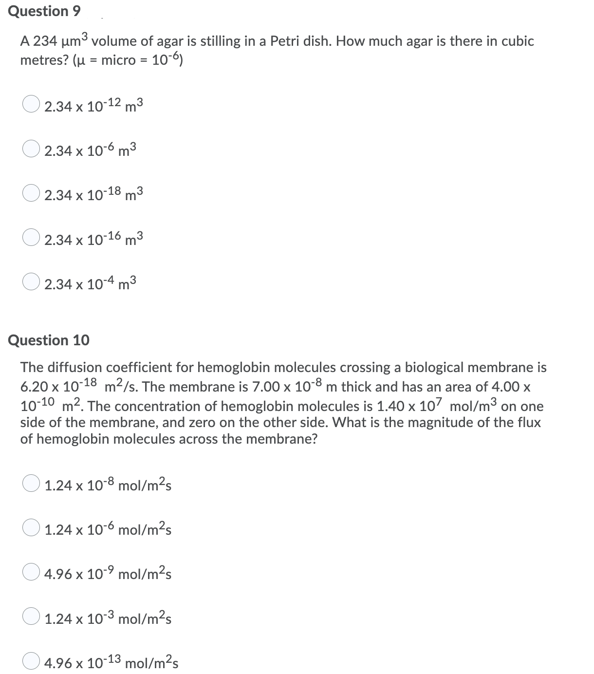Please check the review sheet if needed but please answer the questions