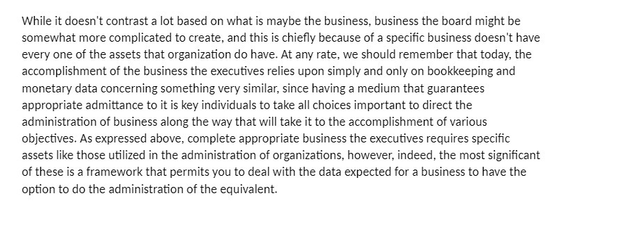 While it doesn't contrast a lot based on what is maybe