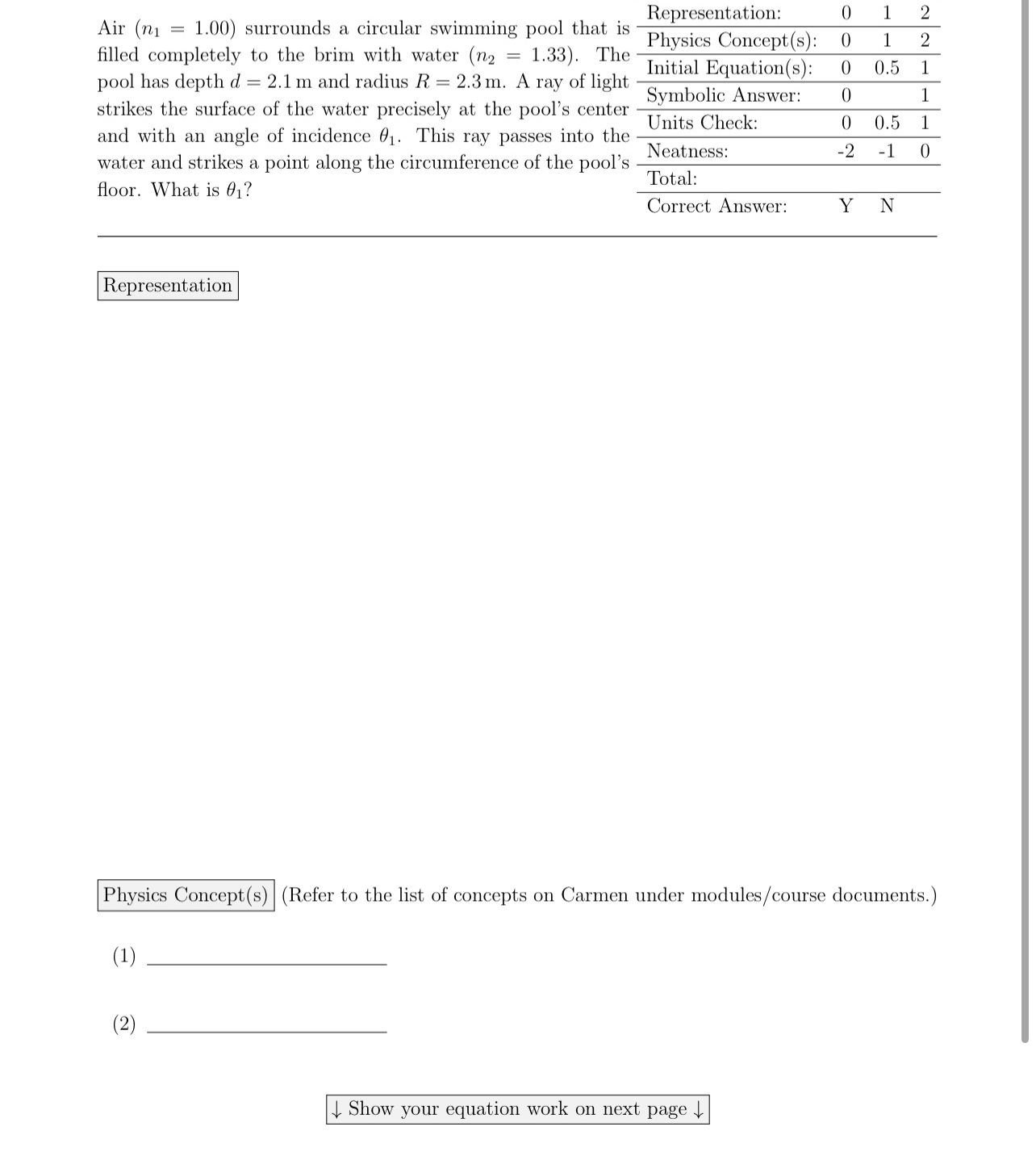 used needs to be listedPlease provide a good symbol answer/ algebra work