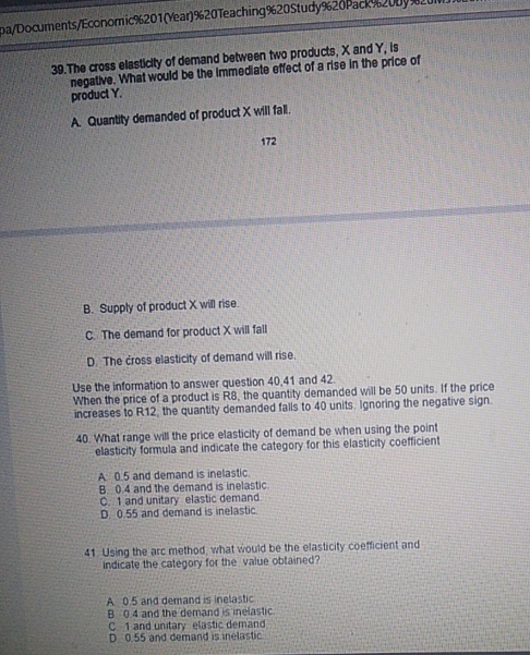 econimics student pa/Documents/Economic96201(Year)9%20Teaching9%20Study9%20Pack 76