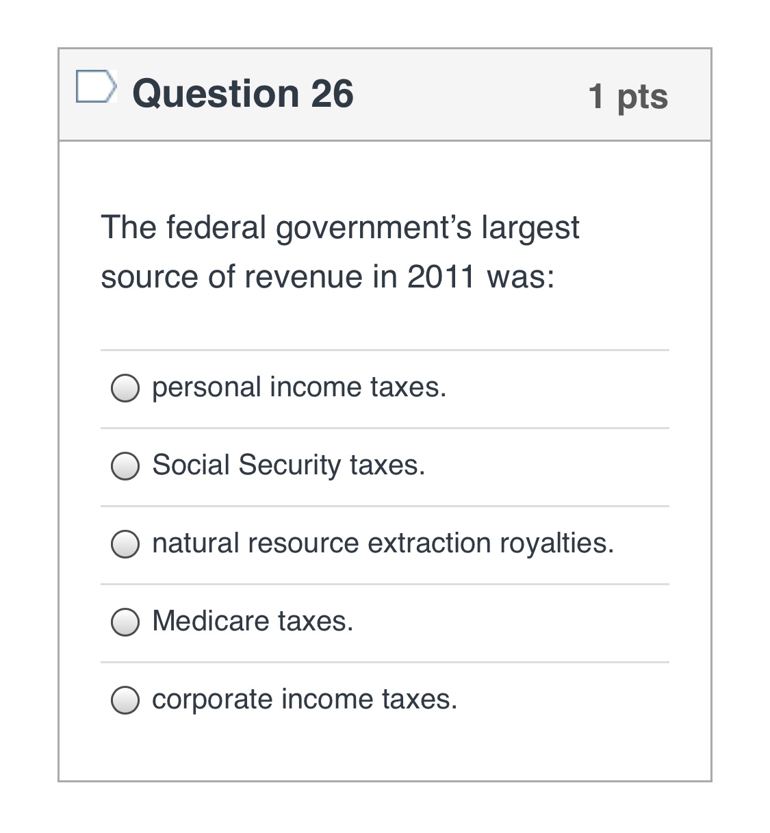 Please help \f\f\f\fD Question 30 1 pts In 2015, the largest single