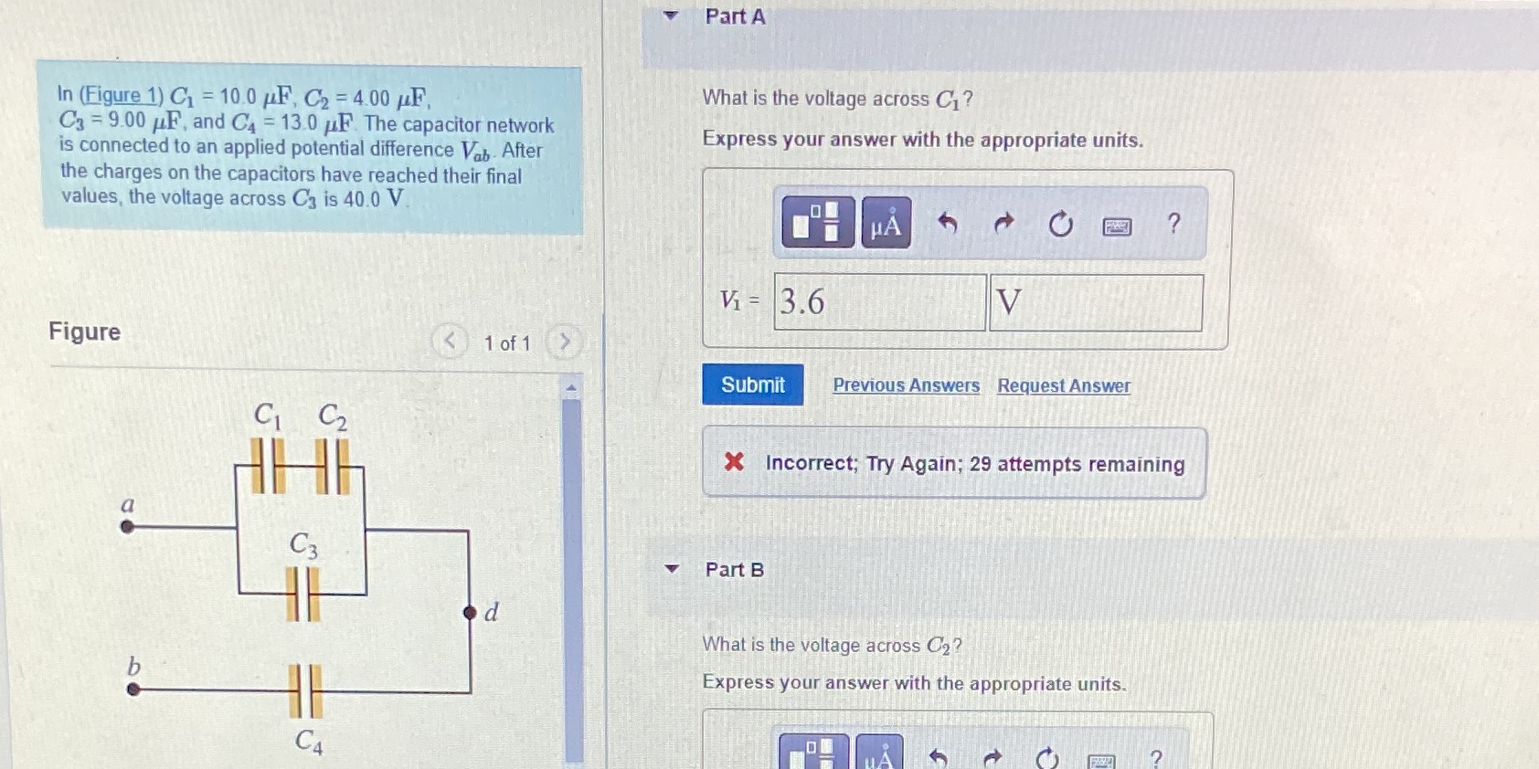 PART A THROUGH PART D PLEASE HELP and show ALL FORMULA AND