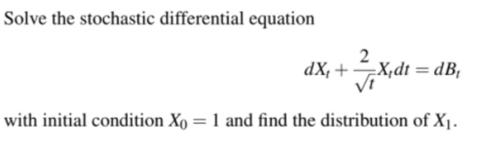 dont copy from other source .you can skip it Solve the stochastic