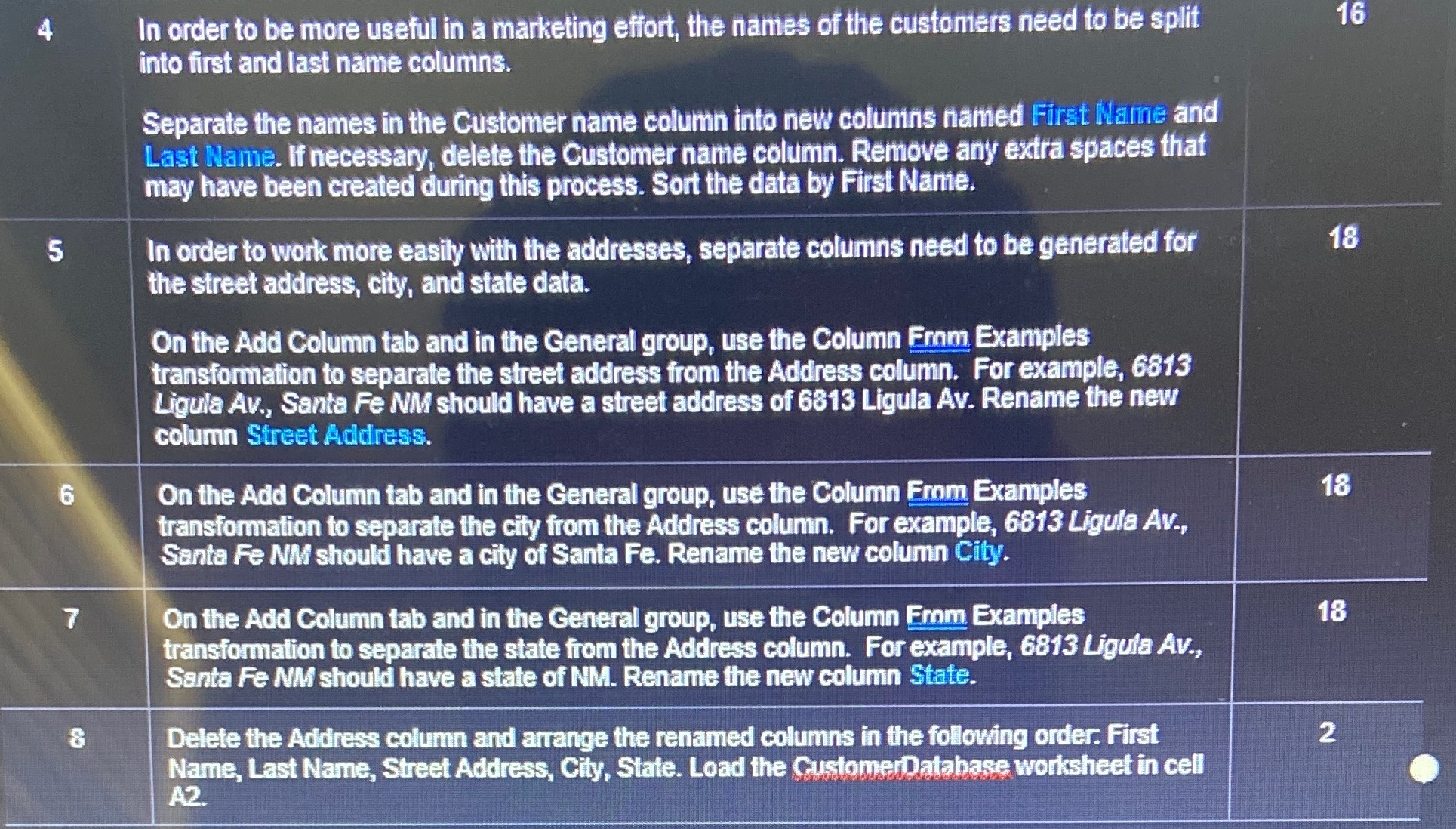 need to add to this question. Project Description: Pansy Berger has a