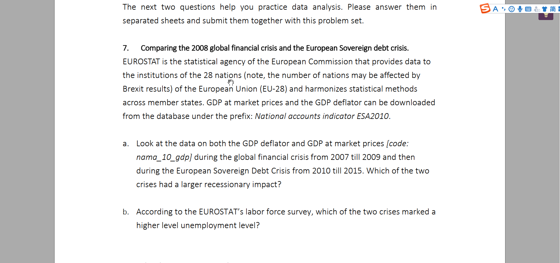 This may need to go external website for dataset. Would you please