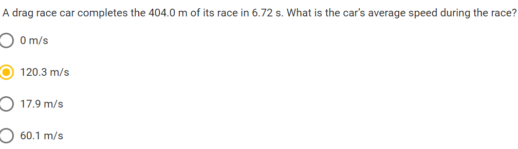 1. Would a car undergoing uniform acceleration represent a linear model if