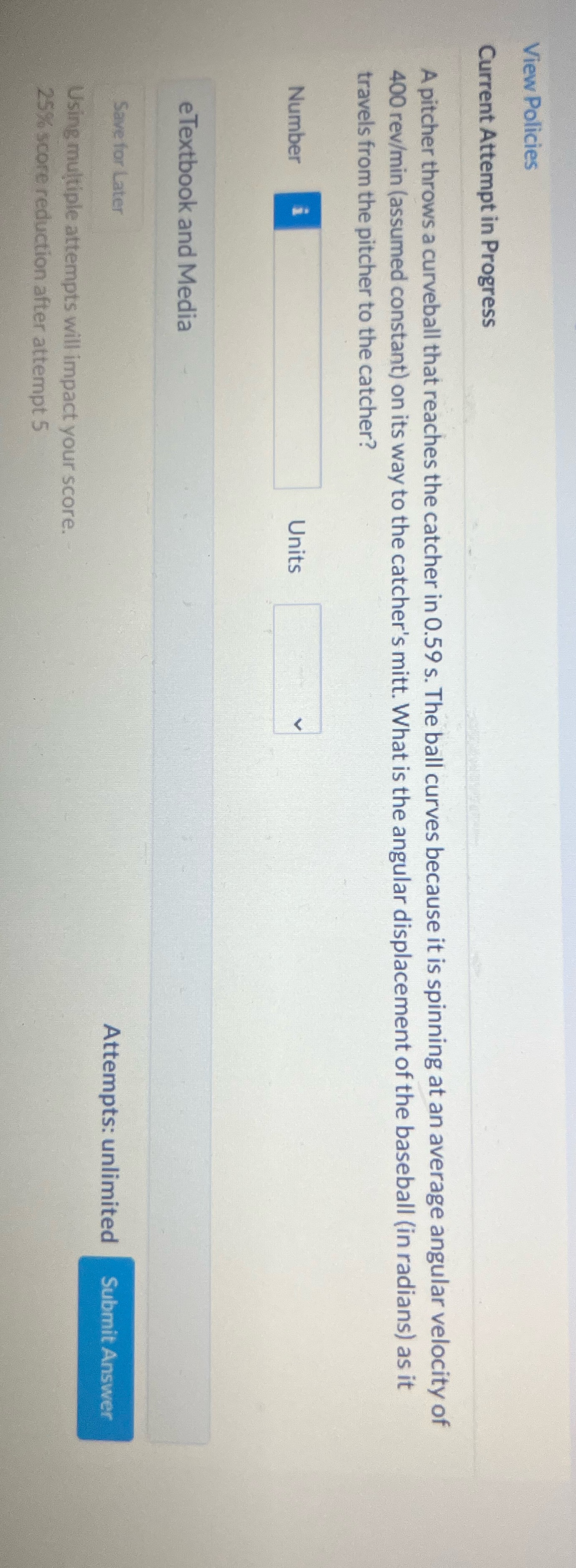  View Policies Current Attempt in Progress A pitcher throws a curveball
