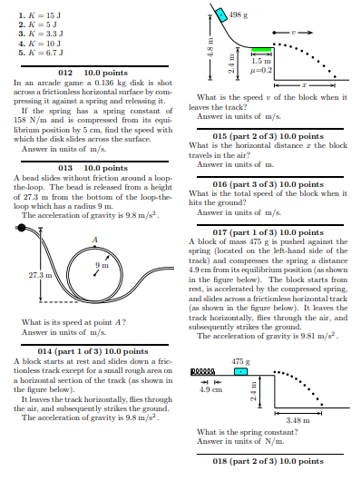 Multiple choice questions may continue on the next column or page -