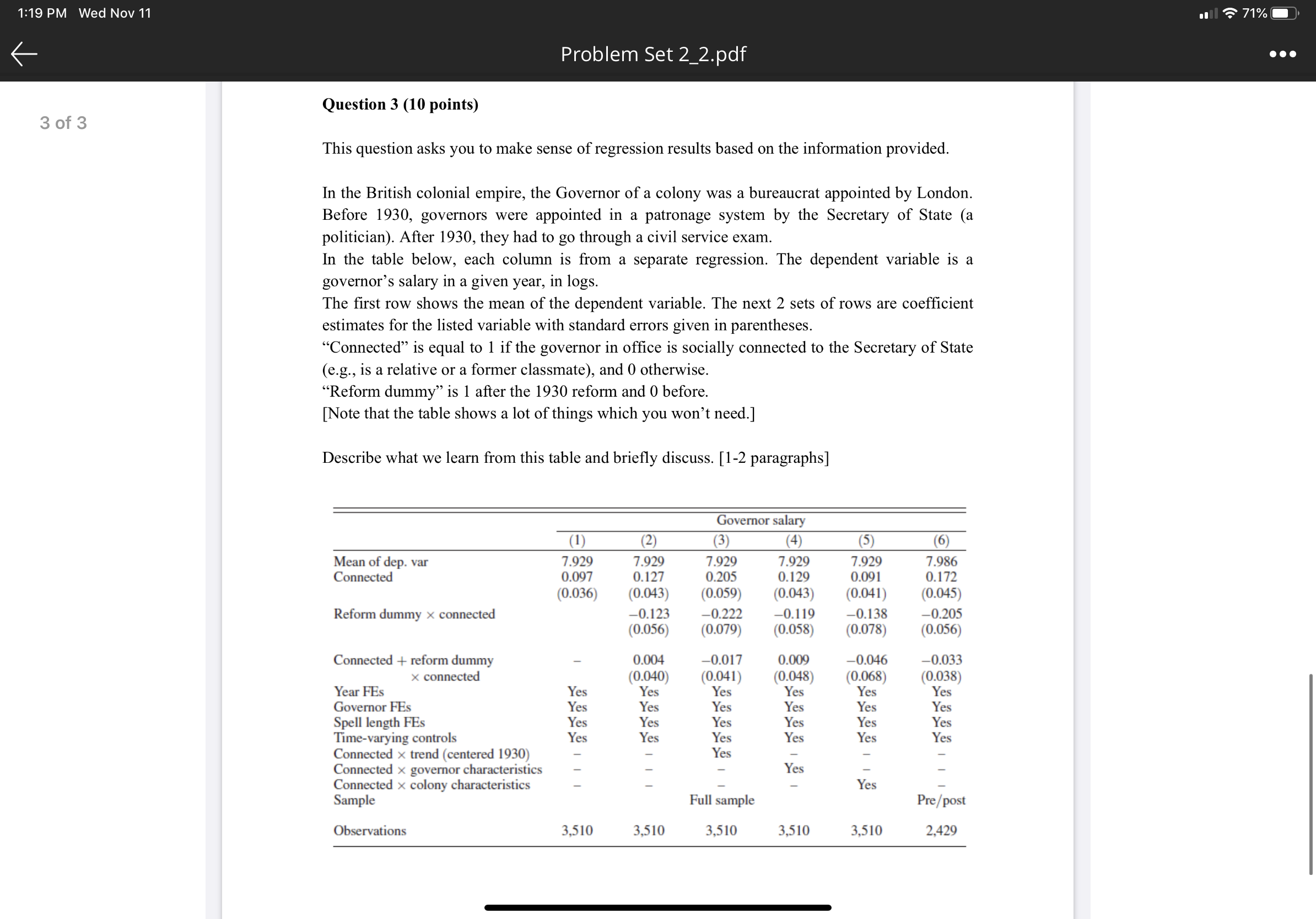  1219 PM Wed Nov 11 6 Problem Set 2_2.pdf Question 3