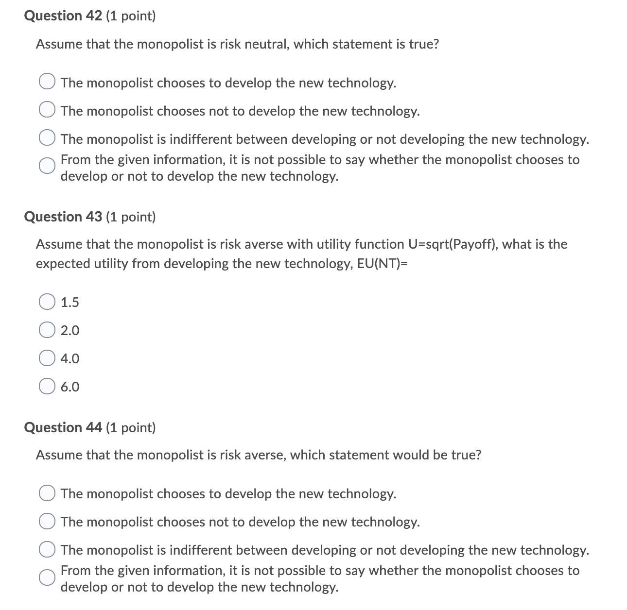 demand of PD=12?Q. The firm currently has production costs of C(q)=5+6Q. The