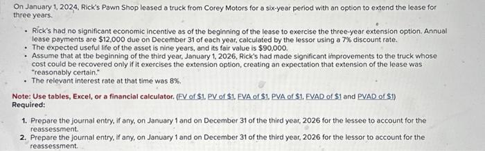 Please help me answer this question with actual journal entries and correct