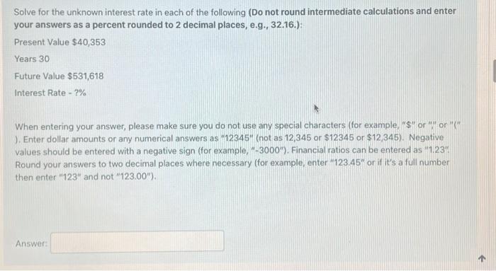 percent rounded to 2 decimal places, e.g., 32.16.): Present Value $335 Years