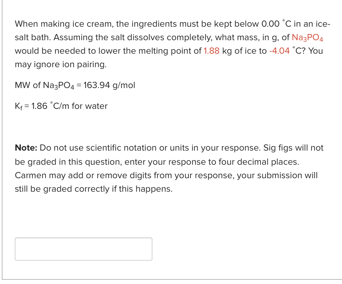 a nonelectrolyte, is dissolved in 11g of water, the boiling point of