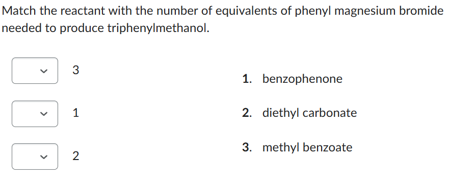 they would not be acceptable solvents in which to generate the Grignard