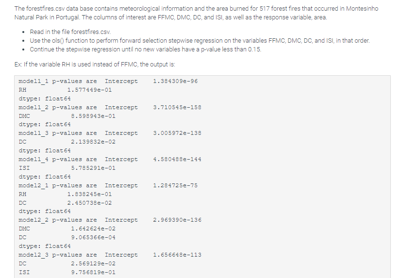  Please answer in python using template provided and so the output