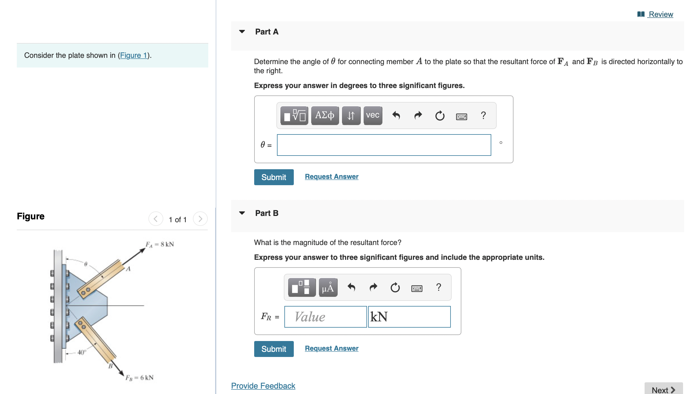 Please help me with this assignment.#1 I Review V PartA Consider the