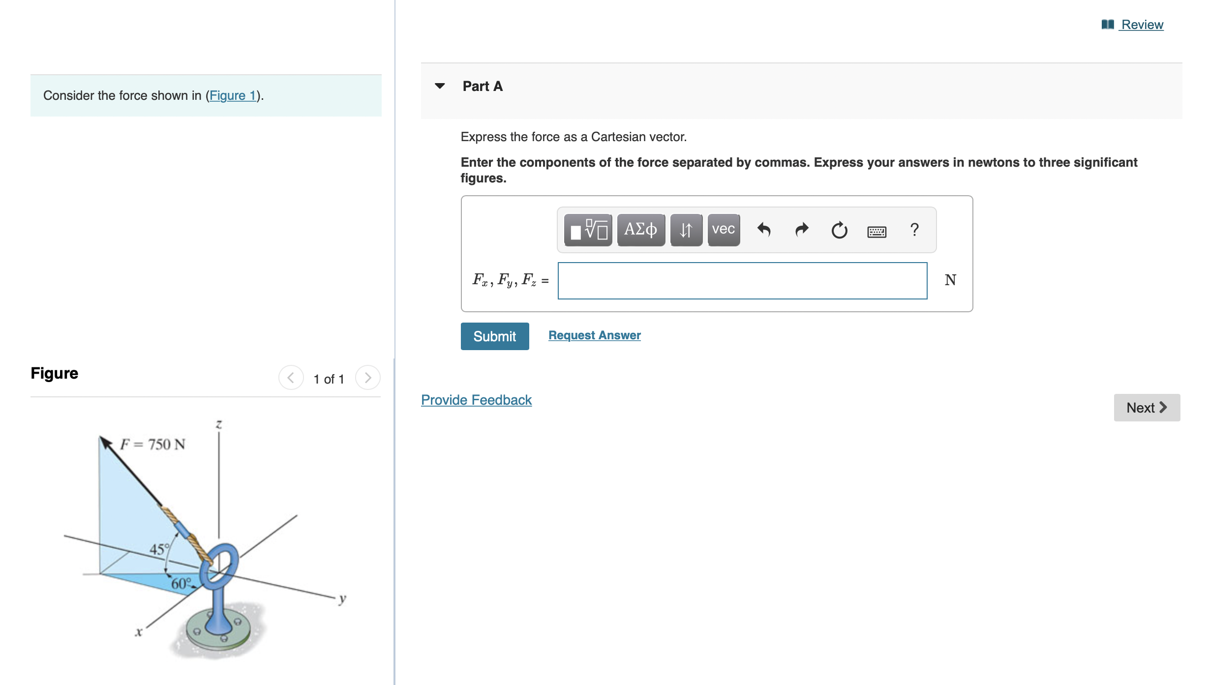 Figure F4 . g W What is the magnitude of the resultant
