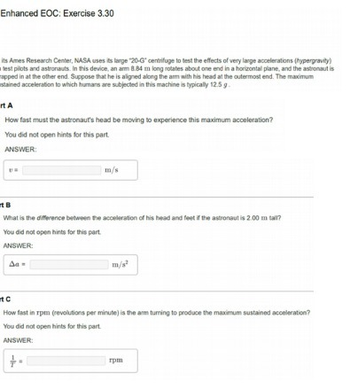  Enhanced EOC: Exercise 3.30 its Ames Research Center, NASA uses its