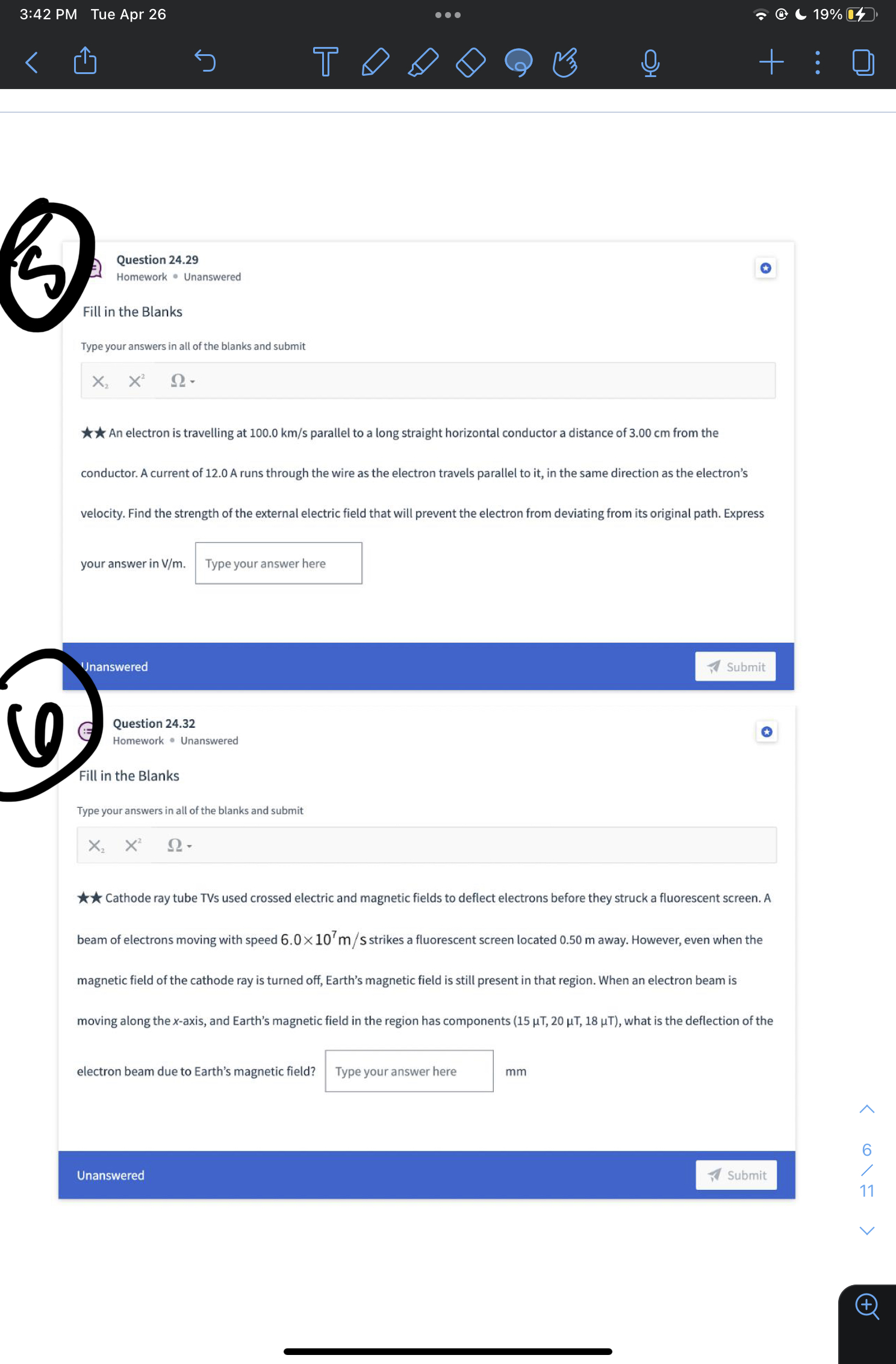 3:42 PM Tue Apr 26 . . . ( 19% 14