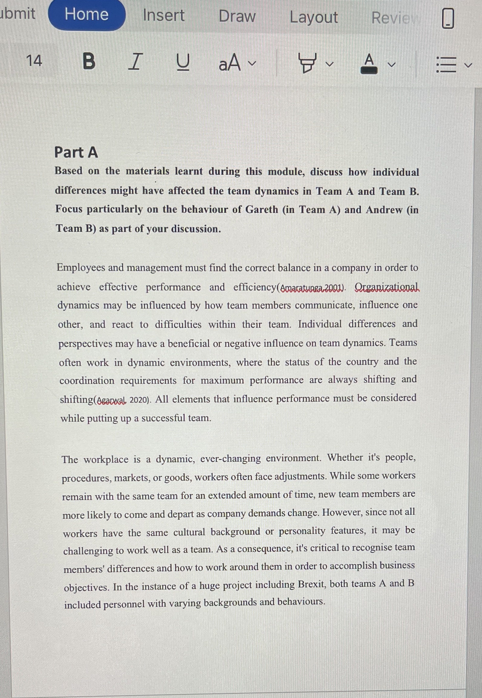 Good afternoon I should analyze a case study but I have some