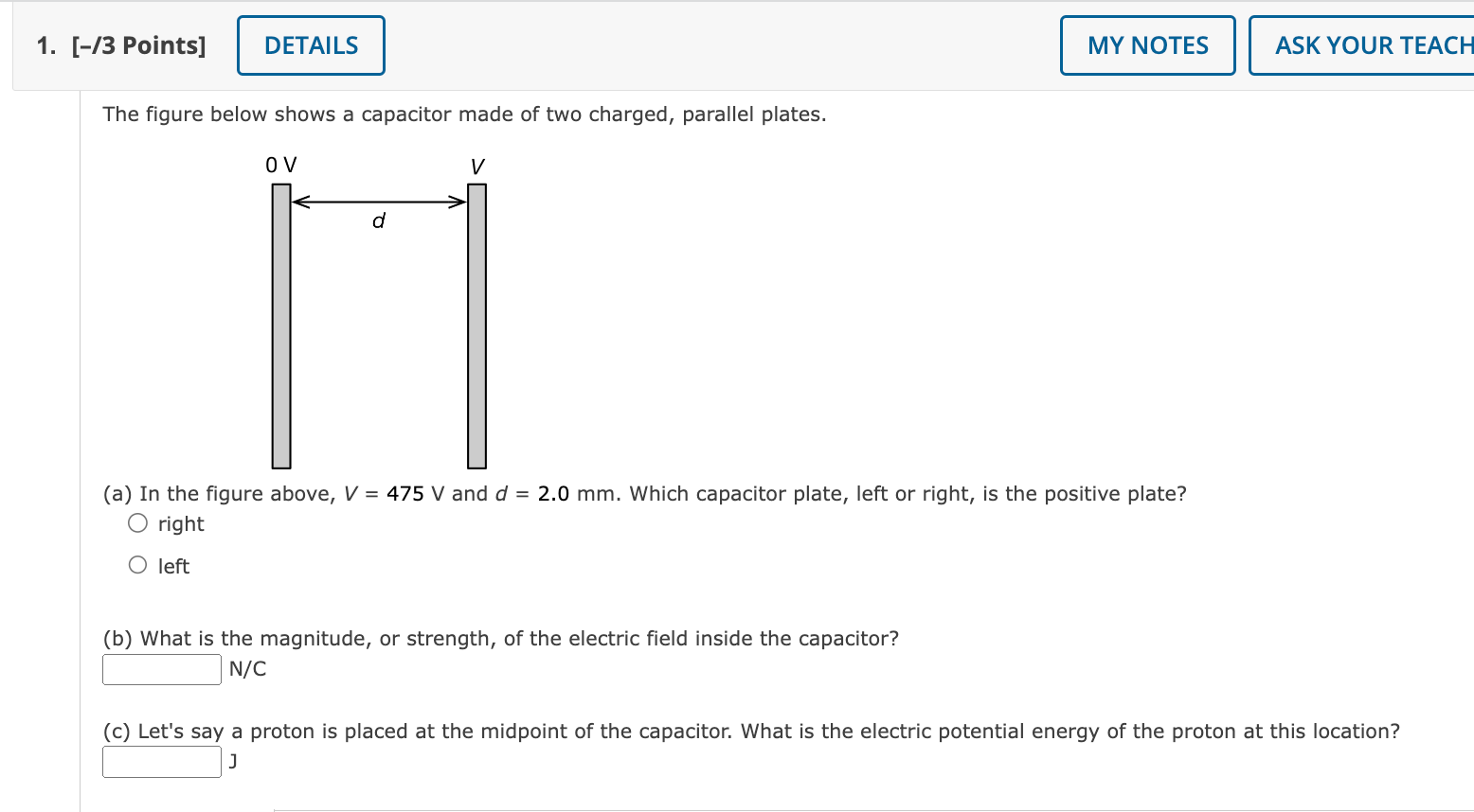  1. [-13 Points] DETAILS MY NOTES ' ASK YOUR TEACH The