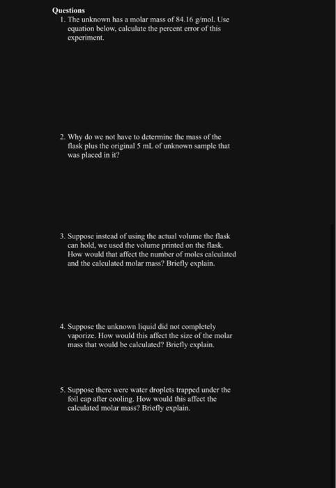 Dumas Method 1_-at_- ha. Runnen A abkNat Questions 1. The unknown has