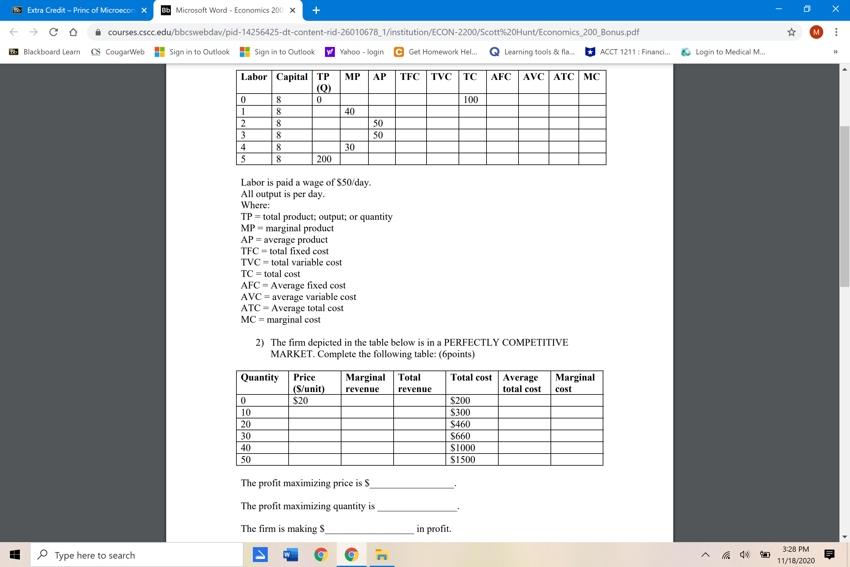 Microecon X Bb Microsoft Word - Economics 200 X X CD courses.cscc.edu/bbcswebdav/pid-14256425-dt-content-rid-26010678_1/institution/ECON-2200/Scott%20Hunt/Economics_200_Bonus.pdf