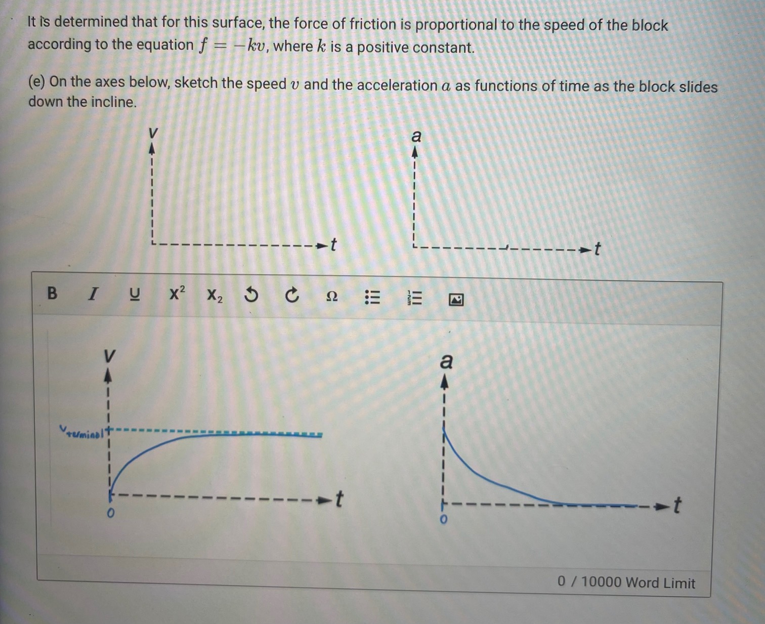 of the question. The parts within the question may not have equal