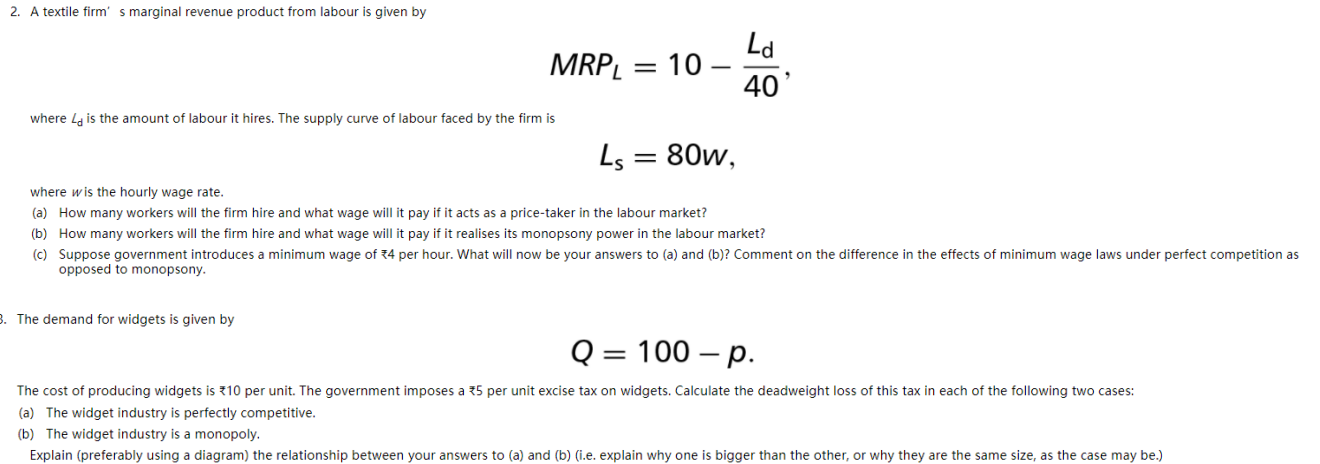 W. = 3.33. (b) Lm = 200, Wm = 2.5. (c) In