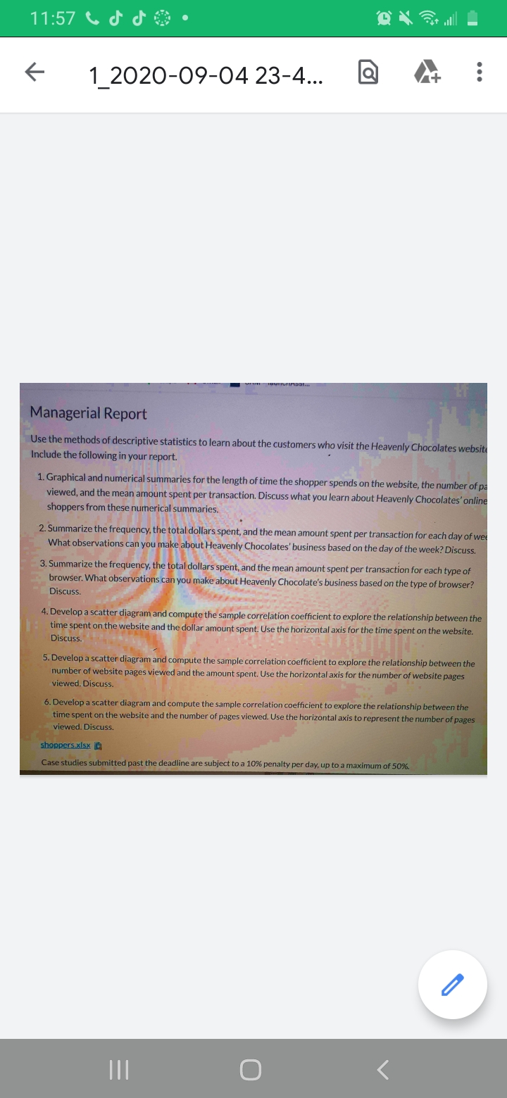 Please help me with this I need formulas because I'm working with