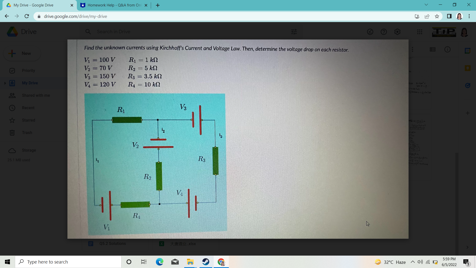 My Drive - Google Drive X Homework Help - Q&A from