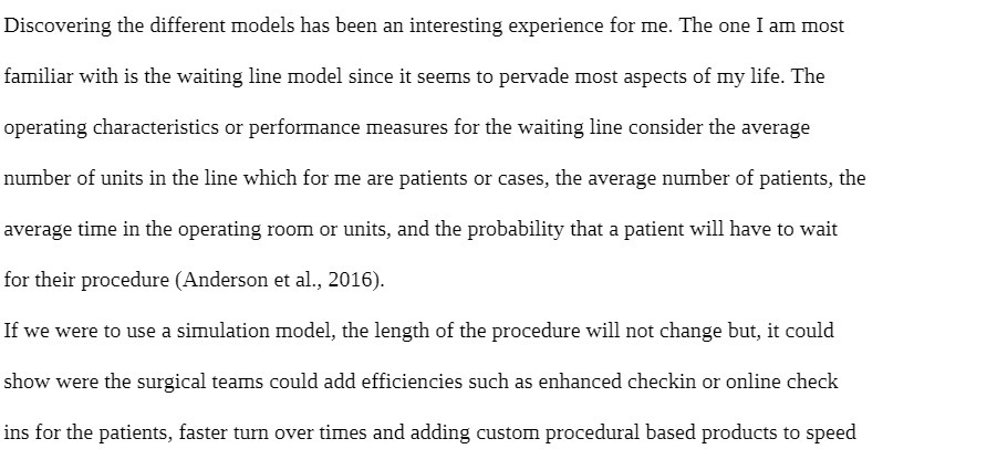  Discovering the different models has been an interesting experience for me.
