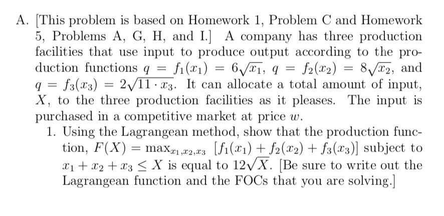 Need help with question 5. A. [This problem is based on Homework