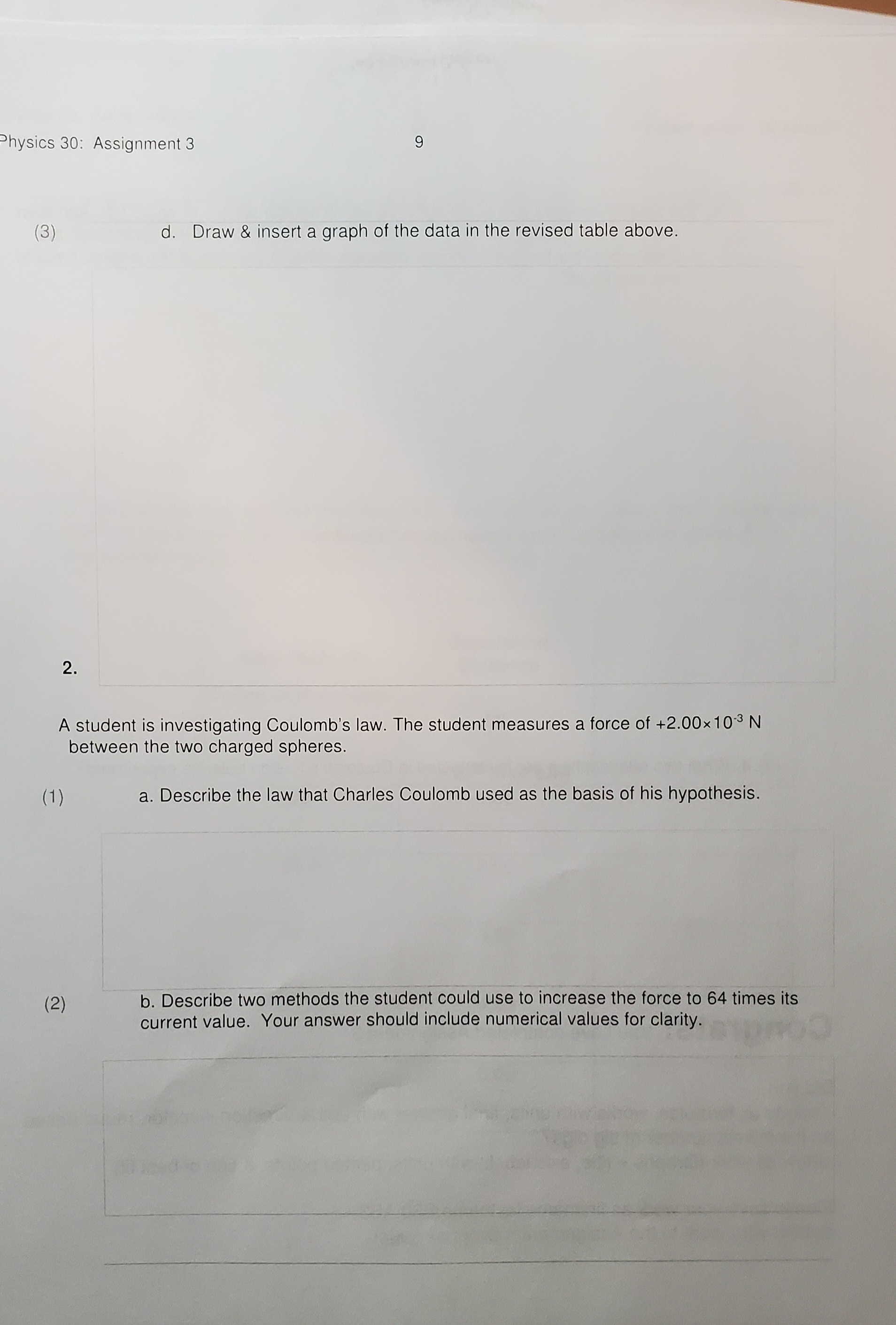 when air molecules near Earth's surface5. The diagram below shows the apparatus