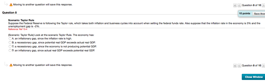 This is for macroeconomics. Please help asap. .) A Moving to another