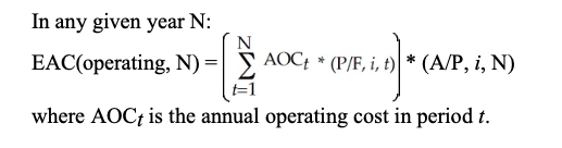 market value is $13 000. Estimated future market values and annual operating