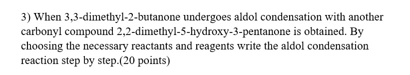 SOLVE THE QUESTION STEP BY STEP AND WRITE THE FORMULA PLEASE! 3)