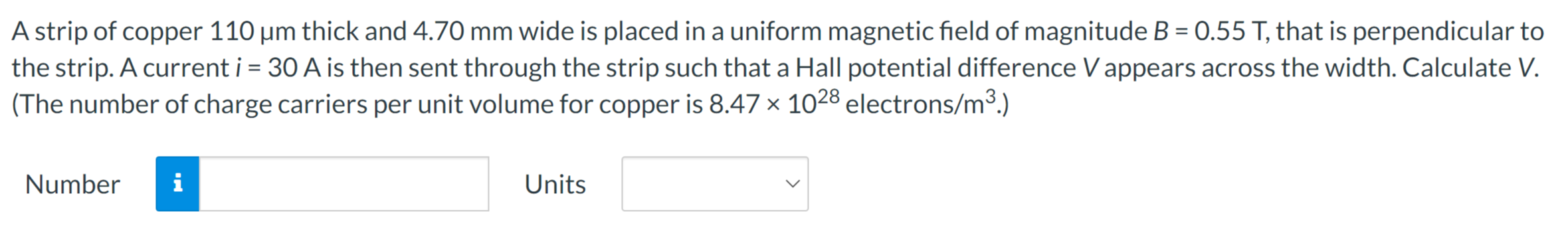 uniform magnetic eld with x component 0.034 T and y component -0.20