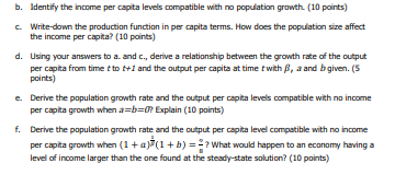 of motion: where N, represents the aggregate population size at time &