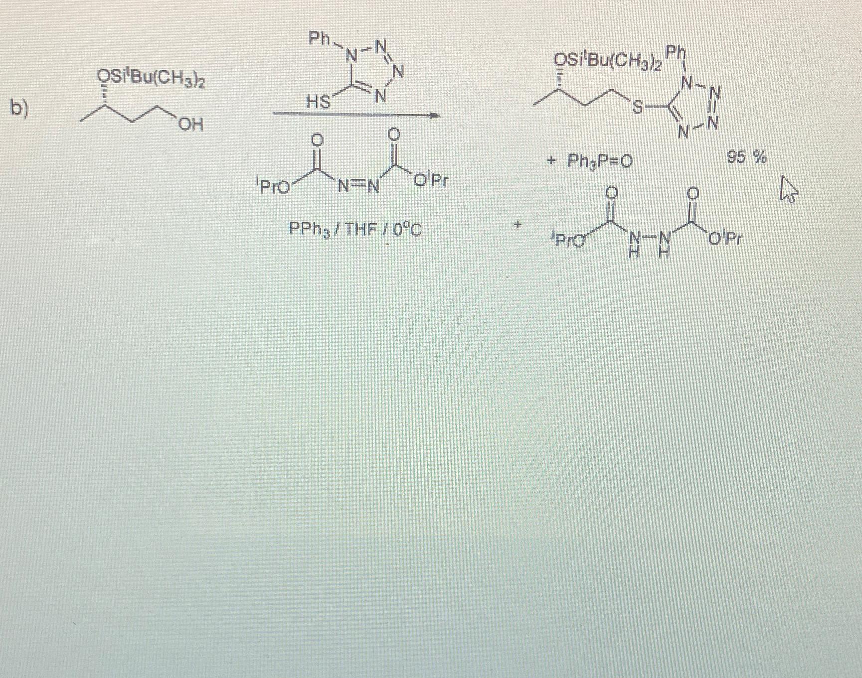  please write a mechanism accounting for this reaction 