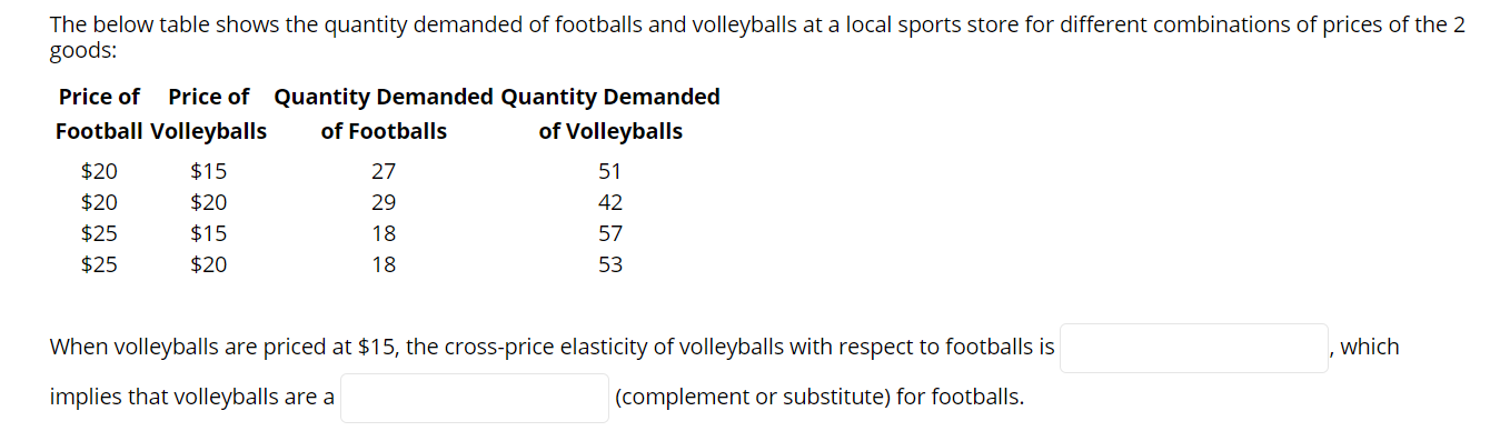 Please help with this practice question. Show work. The below table shows