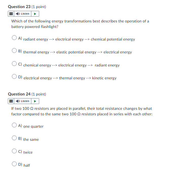 of 10.0 m/s, its kinetic energy is: OA) 150 J B) 7.5