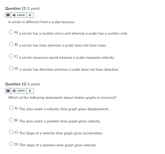 9-18 questions. I need help with these multiple choice questions Question 11