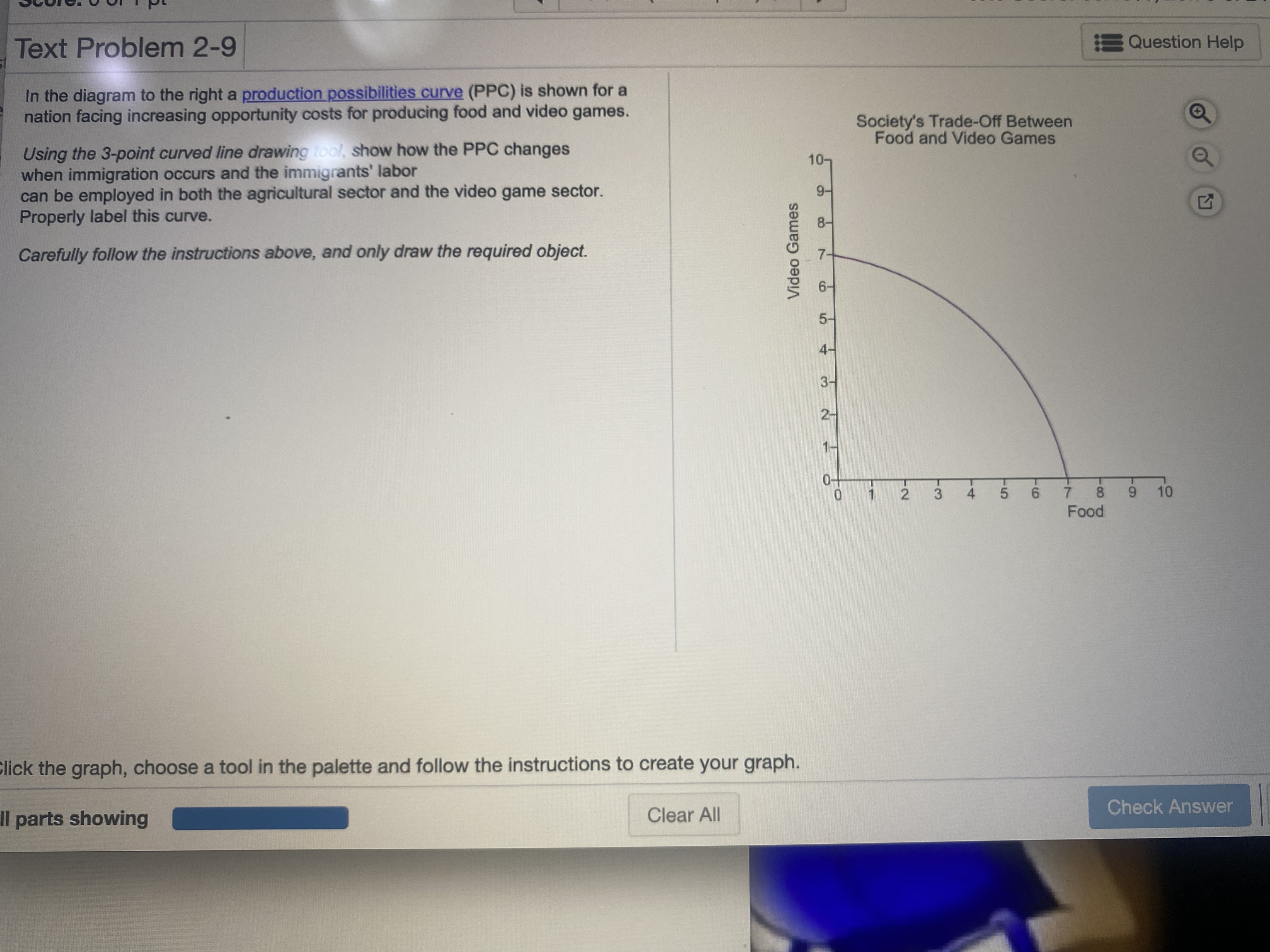 Assistance needed in answering this question Text Problem 2-9 iQuestion Help In