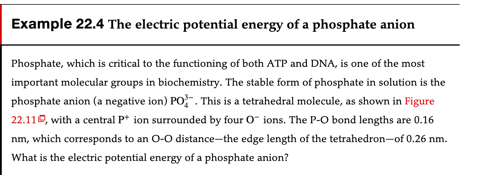 can you please explain how to solve this question? Example 22.4 The