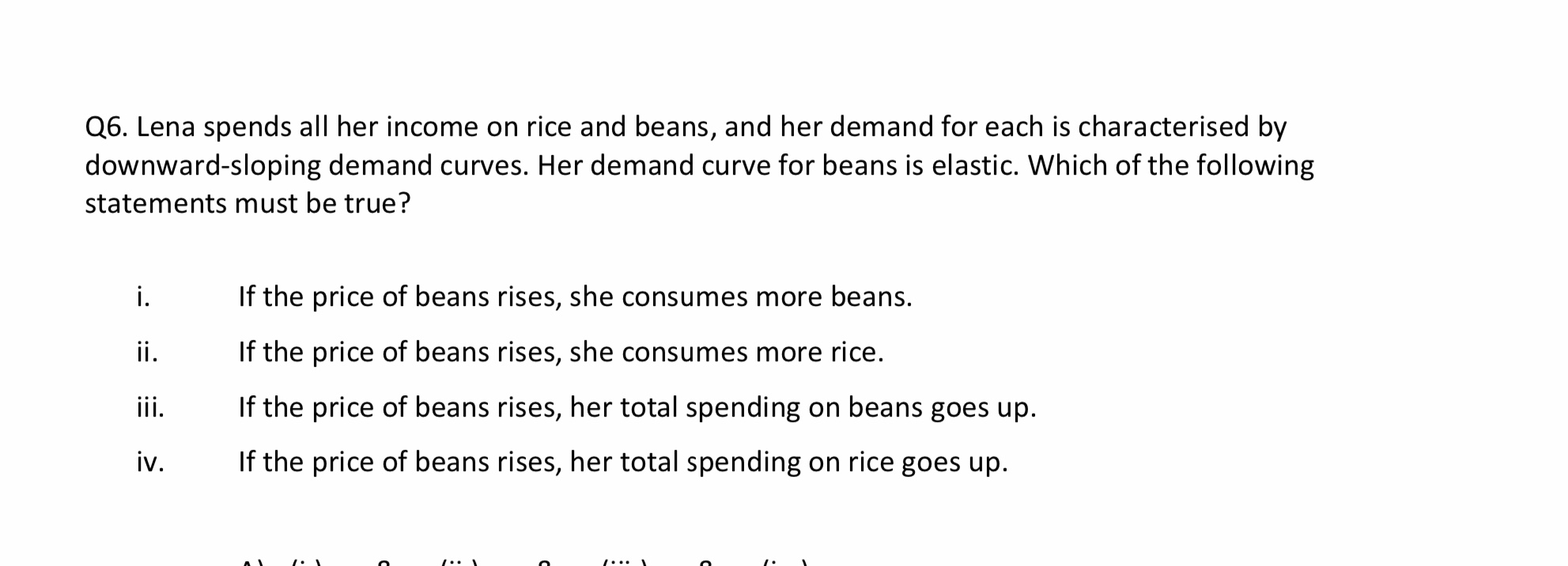 Step by step explanations please, any graphs , formulas , definitions Q6.