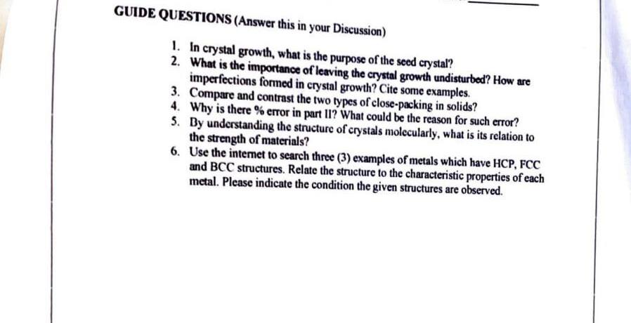 well-formed crystals reflect orderly three dimensional network of the atoms, ions, or