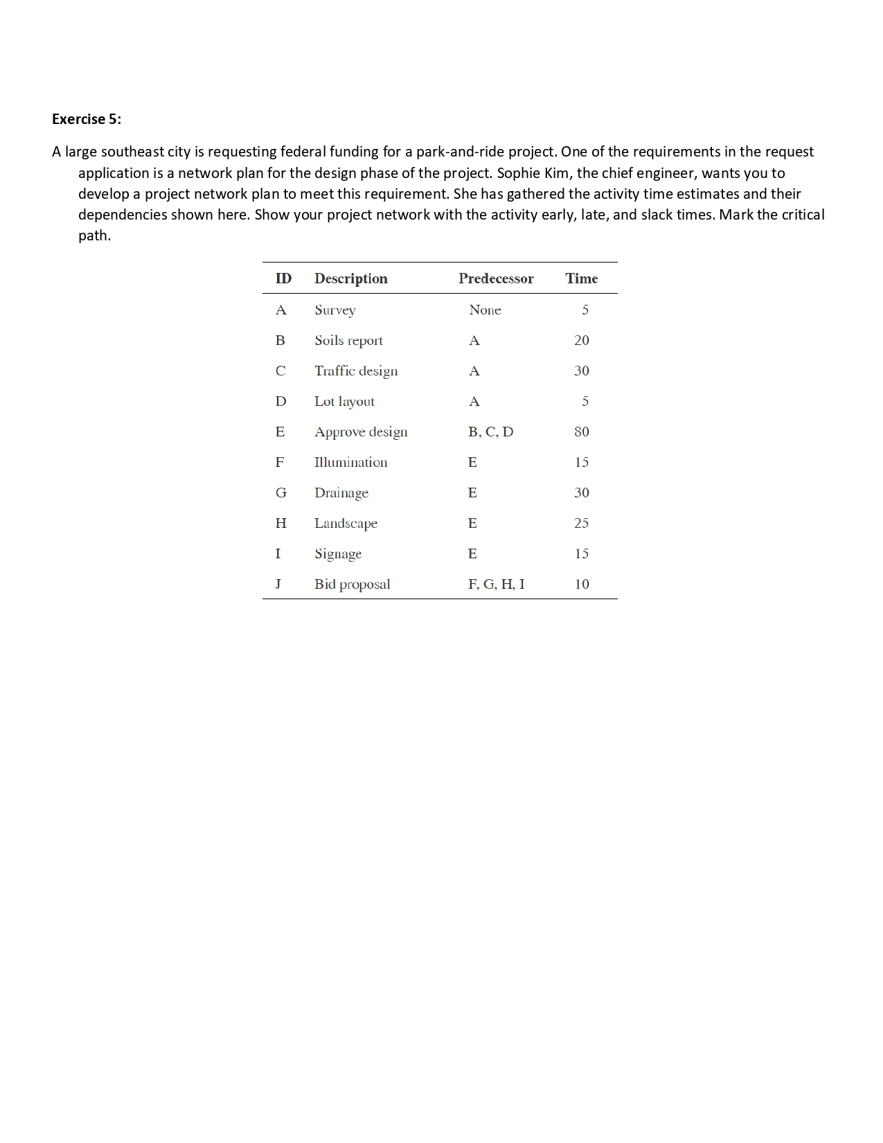 as the first node and "Wedding reception" as the last node. For