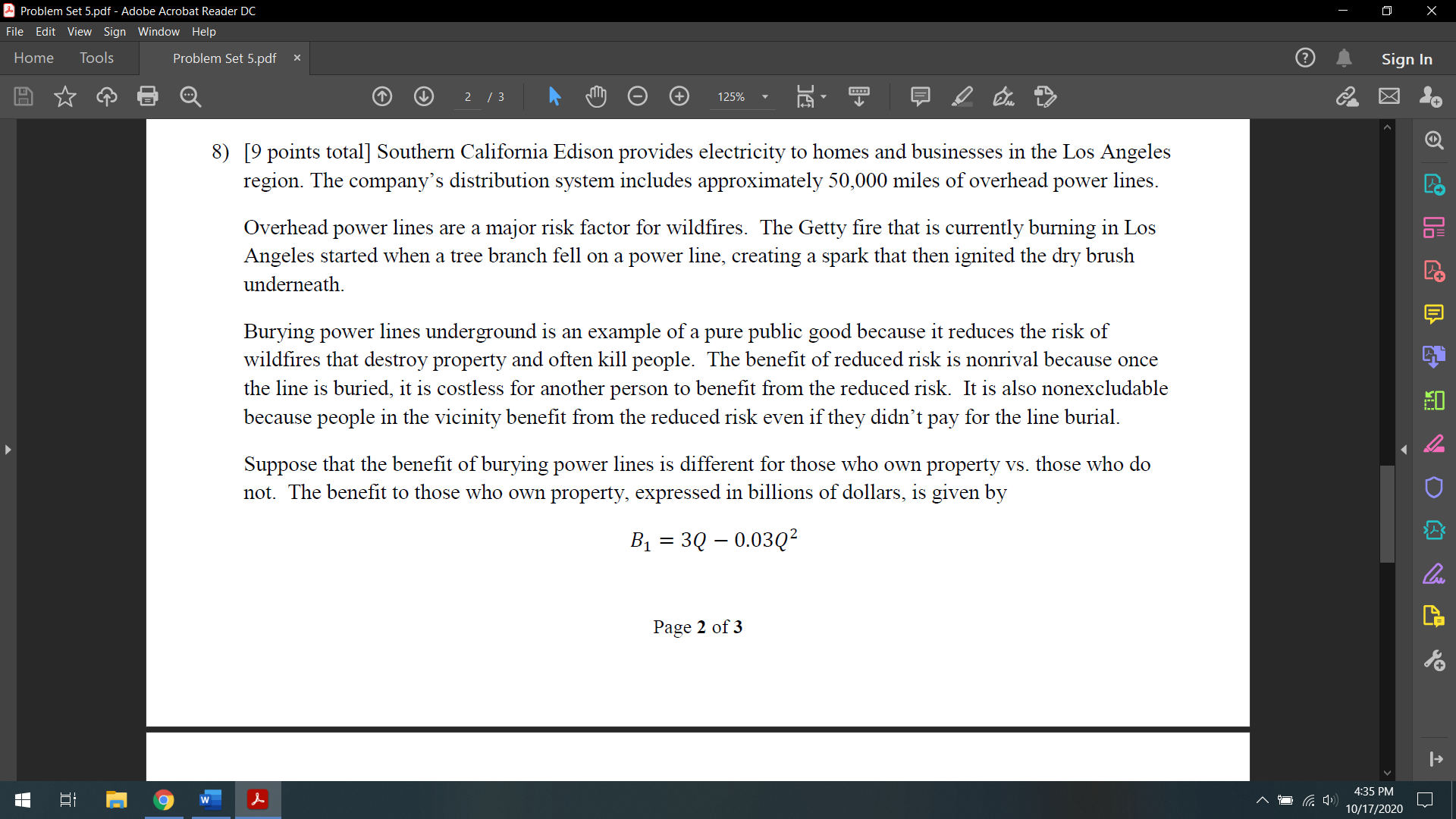  Problem Set 5.pdf - Adobe Acrobat Reader DC X File Edit